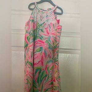 NWT Girls Lily Pulitzer mini pearl shift dress. Size 12.